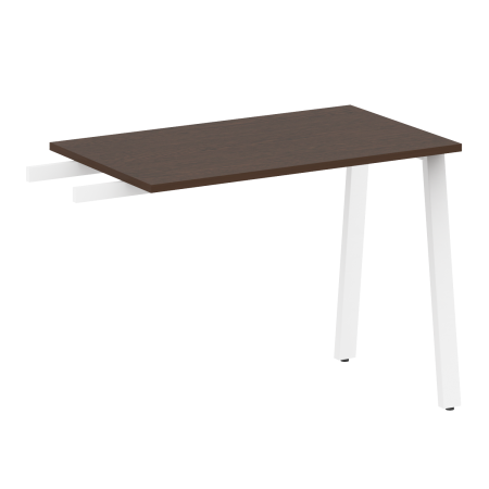 Приставной элемент Metal System Style БА.ПР-3 1000x600x750 (Венге Цаво/Белый металл)