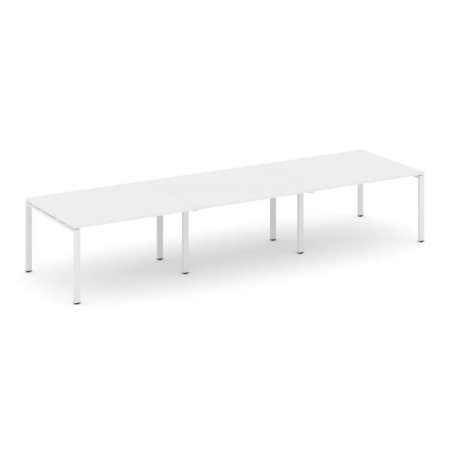 Стол переговорный SN-6P.SPRG-053.3 (4410х1180х750) (Белый/Металл Белый)
