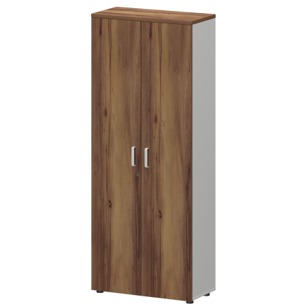 Шкаф для одежды Смарт СМШ-58ШД Тип2 792x380x1990 (Белый/Таксония)