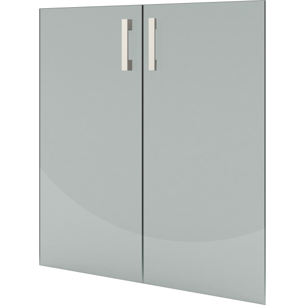 Комплект стеклянных дверей Арго А-302.С.Ф 710x4x760 (Прозрачный)