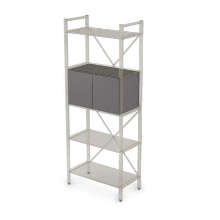 10ВКФ.001 Вкладка с фасадами (716x394x404) (Graphit matt)