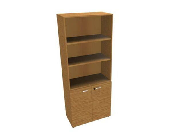 Шкаф высокий с низкой дверью Z2 IDEB86S 860x450x2140 (Орех каналетто)