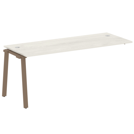 Проходной наборный элемент рабочей станции Metal System Style БА.ПРС-СП-1.5 1800x720x750 (Дуб Наварра/Мокко металл)