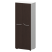 Шкаф для одежды Кортез KZS-46 598x380x1595 (Темный шимо/Графит)