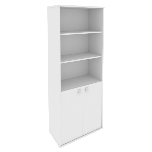 Шкаф высокий широкий Style Л.СТ-1.1 778x410x1980 (Белый)