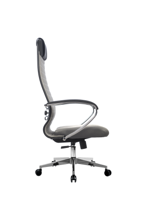 Кресло для руководителя Метта МЕТТА-21(MPRU)/подл.130/осн.004 (Светло-серый)