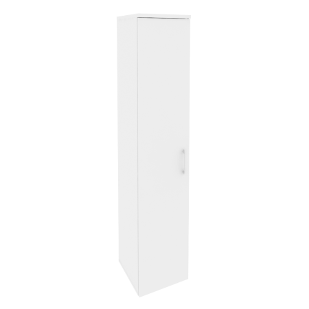 Шкаф высокий узкий левый Onix O.SU-1.9L 400x420x1977 (Белый Бриллиант)
