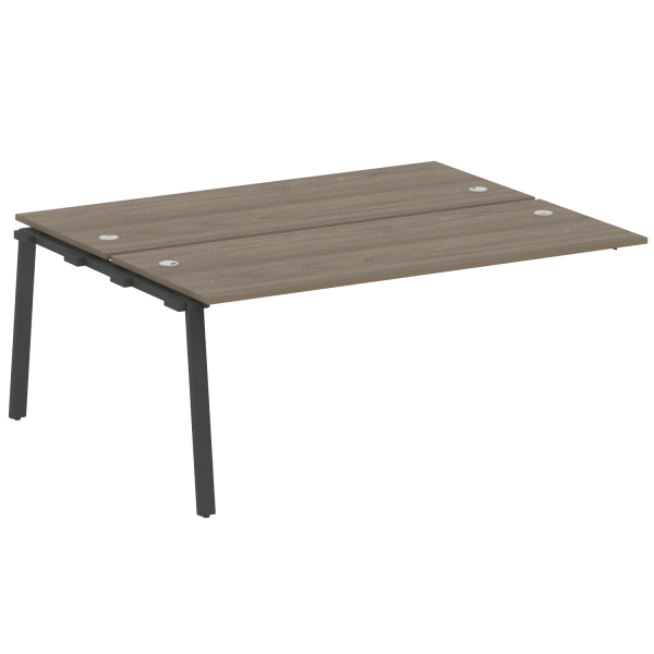 Проходной наборный элемент рабочей станции Metal System Style БА.ПРС-СП-2.5 1800x1475x750 (Вяз/Антрацит металл)