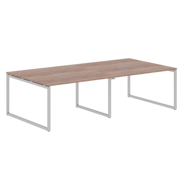 Конференц-стол Xten-Q Серебро XQSCT 2714 2720x1406x750 (Дуб Сонома)