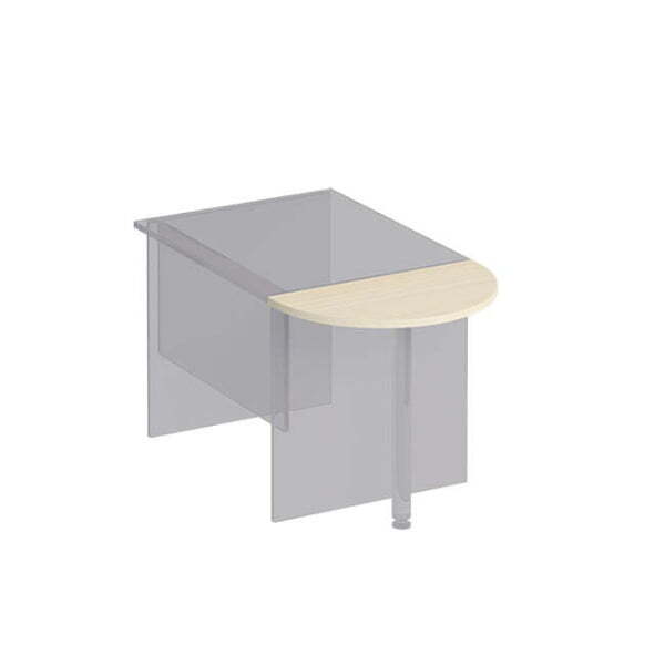 Приставка к столу без опоры Комфорт К 201 600x400x25 (Дуб шамони светлый)