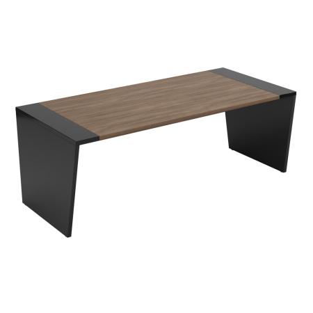 Стол для переговоров Asti AST339700 2200x1000x750 (Дуб/черный)