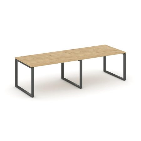 Стол переговорный SN-6O.SPRG-012.3 (2360х980х750) (Тиквуд Светлый/Металл Антрацит)
