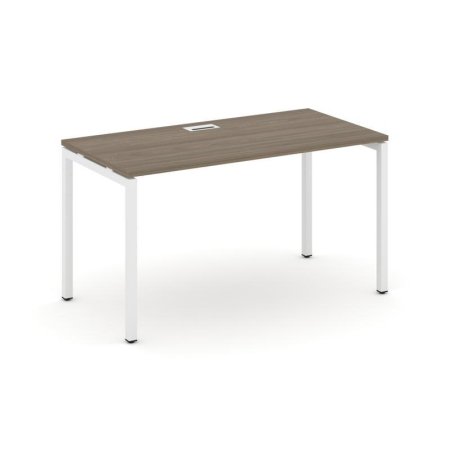 Стол письменный SN-4P.SP-012 (1180х700х750) (Вяз Благородный/Металл Белый)