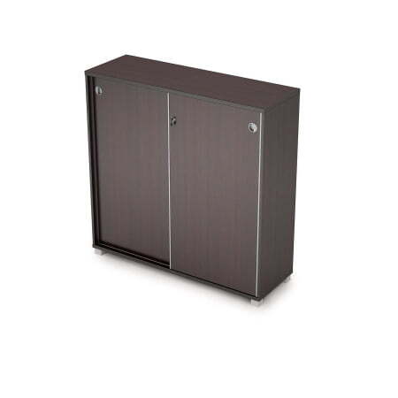 6ШКЗ.013 Шкаф-купе с замком (1237x400x1205) (Венге)