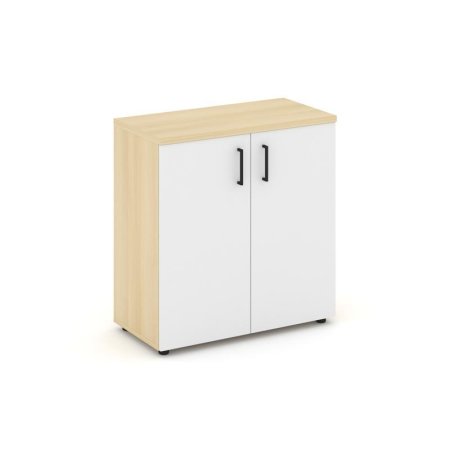 Шкаф низкий широкий SN.STS.E-301 (796х400х833) (Акация Лорка/Белый)