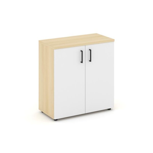 Шкаф низкий широкий SN.STS.E-301 (796х400х833) (Акация Лорка/Белый)