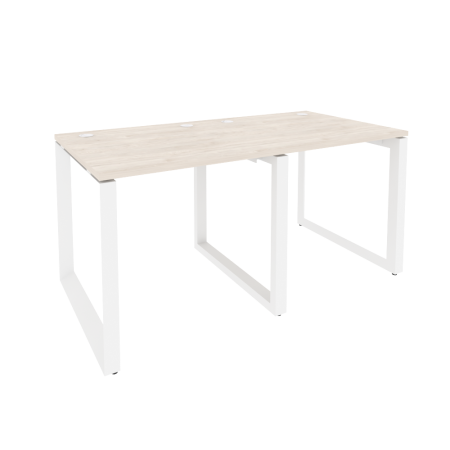 Рабочая станция на О-образном м/к Onix O.MO-RS-2.0.8 1560x800x750 (Денвер Светлый/Белый Металл)