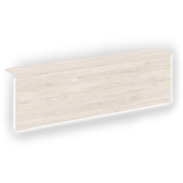 Накладка с подсветкой прямая высокая на 2 модуля О.R-F.MP.V-138 Onix О.R-NP.V-138.2.S 2300x327x674 (Денвер Светлый)