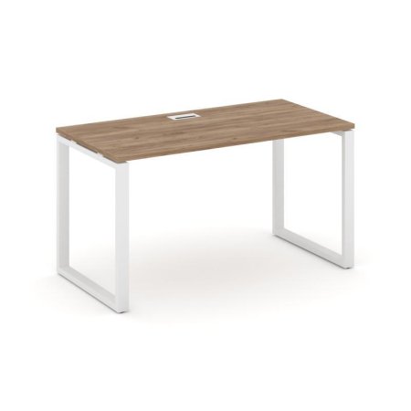 Стол письменный SN-6O.SP-022 (1180х800х750) (Дуб Табак/Металл Белый)