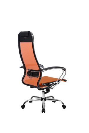 Кресло для руководителя Метта МЕТТА-4(MPRU)/подл.131/осн.003 (Оранжевый)