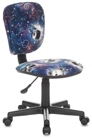 Кресло детское CH-204NX синий космопузики крестов. пластик (Синий)