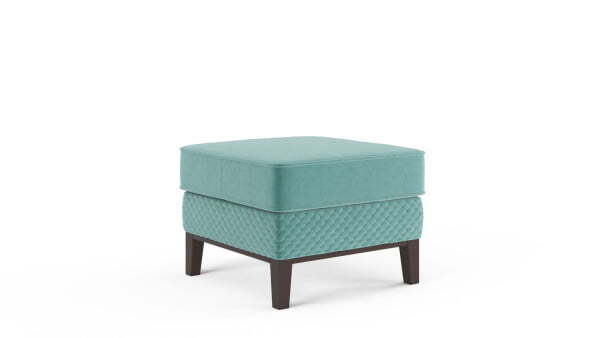 Пуф Monreal 600 (650x650x480) Аквамарин (Аквамарин)