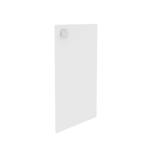 Дверь низкая ЛДСП правая (для Л.СТ-1, Л.СУ-1, Л.СТ-2, Л.СТ-3, Л.СУ-2, Л.СУ-3) (Белый)