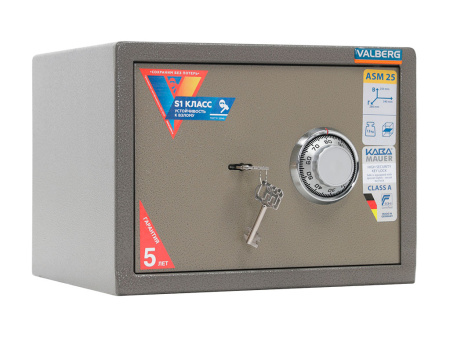 Мебельный сейф VALBERG ASM-25 CL (Коричневый)
