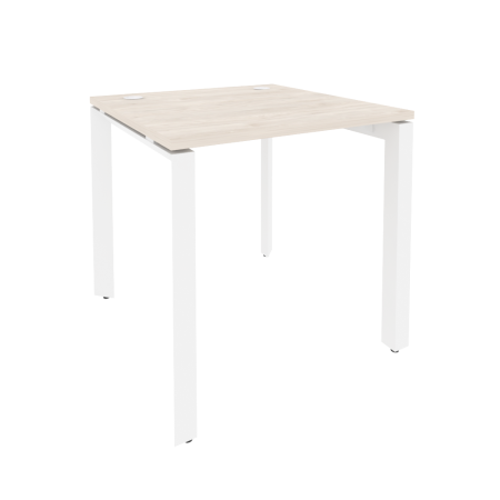 Стол рабочий на П-образном м/к Onix O.MP-SP-0.8 780x800x750 (Денвер Светлый/Белый Металл)