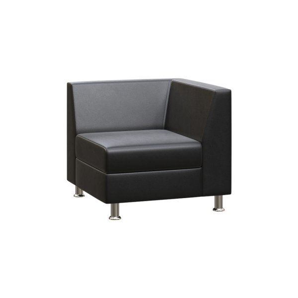 Секция с подлокотником одноместная левая PR.SP-1 (L) (Oregon 16)