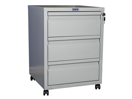 Мобильная тумба ПРАКТИК BFC-66/3 (Серый)