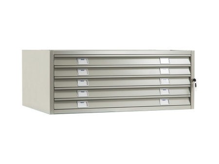 Картотека ПРАКТИК A1-05/2 (промежуточная секция) (Серый)