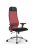 Кресло для руководителя Метта Sit 10 B1-111D - X2+UMF(X1) /Ub00/Wh00/D02P(M09.B23.G18.W01) (Красный | Черный)