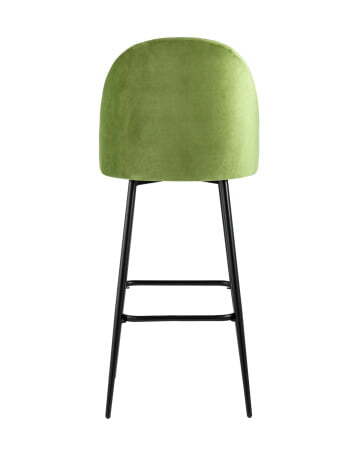 Стул барный Марсель велюр травяной (Стул барный Марсель травяной)