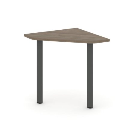 Угловой элемент стола SN-6.USP-011 (700х700х750) (Вяз Благородный/Металл Антрацит)