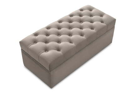 Банкетка Marcele 800 (820x420x450) Кремовый (Кремовый)