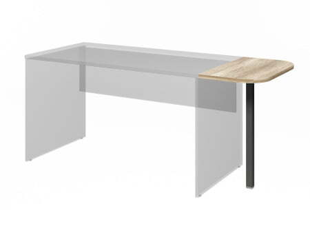 Столешница приставная L-81 700х380х750 (Дуб Каньон)