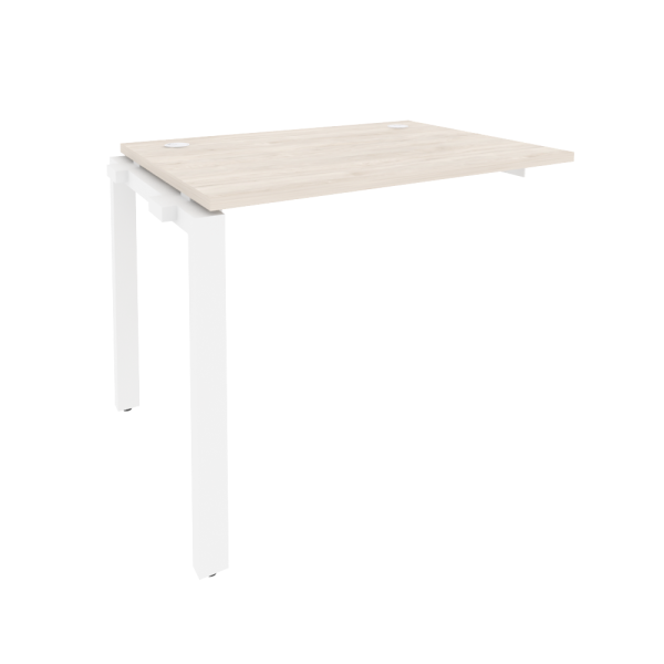 Наборный элемент рабочей станции на П-образном м/к Onix O.MP-1.NRS-1.7 980x720x750 (Денвер Светлый/Белый Металл)