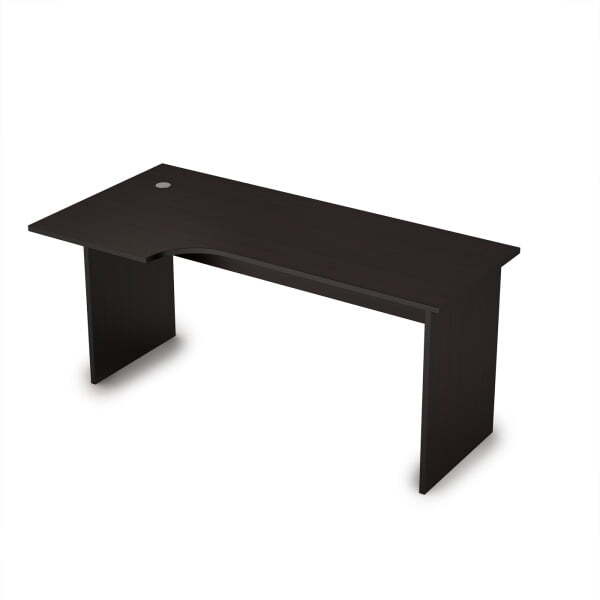 2С.043  Стол криволинейн.лев. 1600x800x750 (Венге)