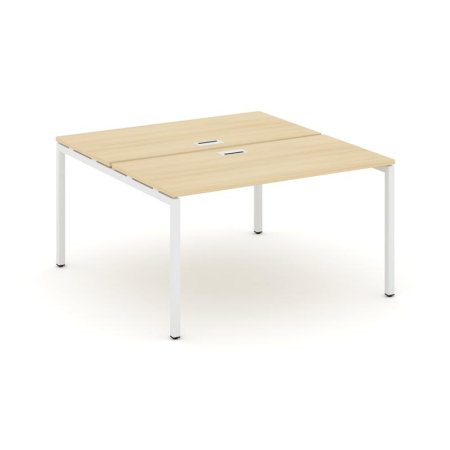 Рабочая станция 2-х сторонняя SN-4P.DRS-011 (980х1432х750) (Акация Лорка/Металл Белый)