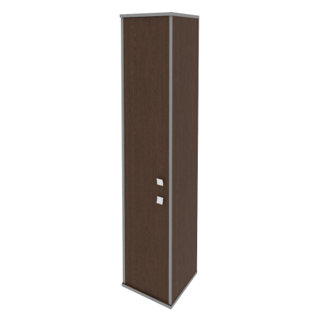 Шкаф высокий узкий, левый Style Л.СУ-1.3Л 412x410x1980 (Венге Цаво)