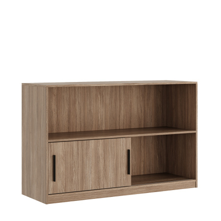 Стеллаж низкий, древесный AST33950602 (Дуб)