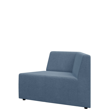 Диван Оригами. Модуль 1-местный левый. (Модуль 1-местный левый bravo_a_blue)