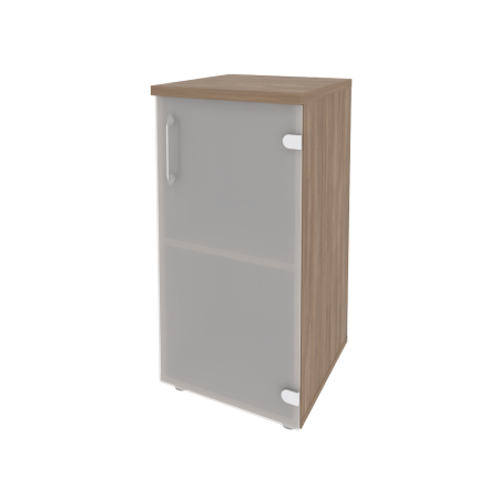 Шкаф низкий узкий правый Onix O.SU-3.2R 400x420x823 (Дуб Аризона)