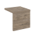 Накладка прямая низкая для О.R-F.MP.V-78 Onix О.R-NP.N-78.1 320x327x297 (Тиквуд Светлый)