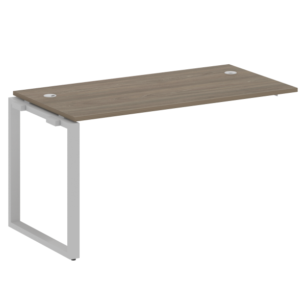 Проходной наборный элемент рабочей станции Metal System Style БО.ПРС-СП-1.3 1400x720x750 (Вяз/Серый металл)