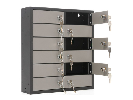 Блок депозитных ячеек VALBERG DBI-12 (Серый/Графит)