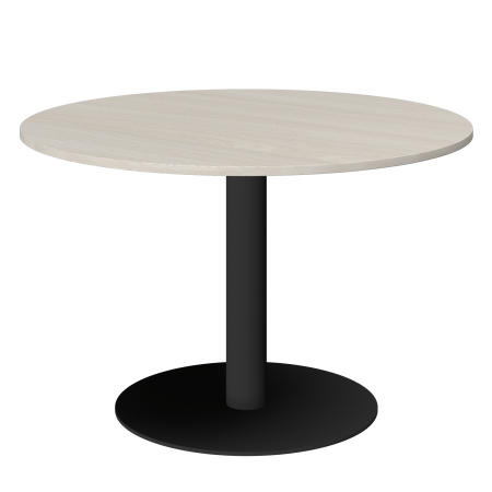 Стол круглый Арго-М АМ-Д120 1200x1200x760 (Ясень шимо/Антрацит)