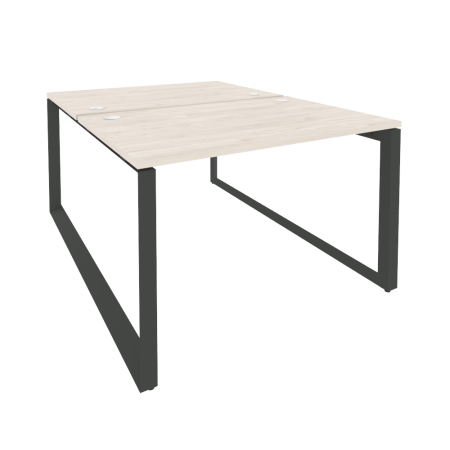 Рабочая станция на О-образном м/к Onix O.MO-D.RS-2.2.8 1180x1635x750 (Денвер Светлый/Черный металл)