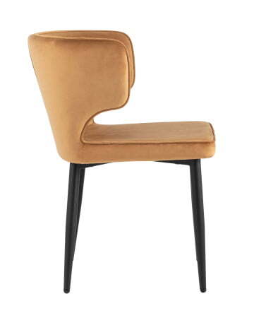 Стул Матео велюр терракотовый (Стул Матео терракотовый)